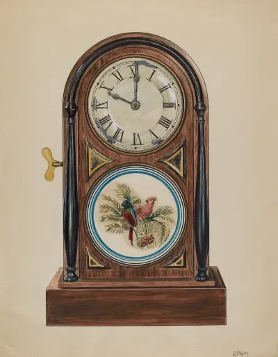 Mantel Clock 9