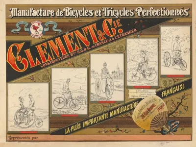 Manufacture De Bicycles Et Tricycles Perfectionnes Clement Cie