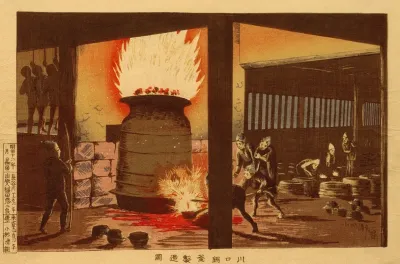 Manufacturing Pots And Kettles In Kawaguchi