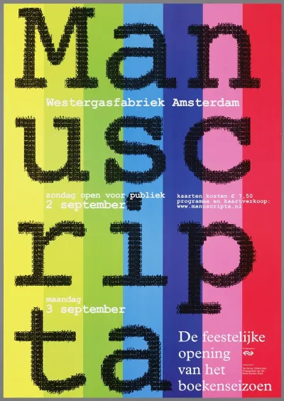Manuscripta De Feestelijke Opening Van Het Boekenseizoen