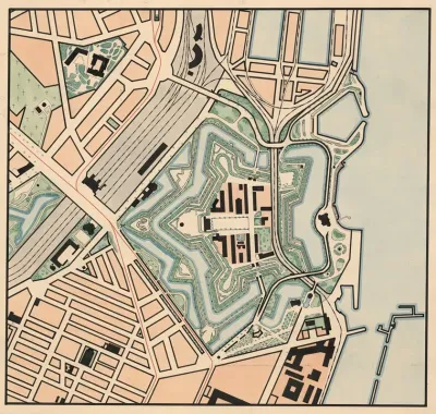 Map Of Kastellet