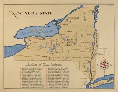 Map Of New York State