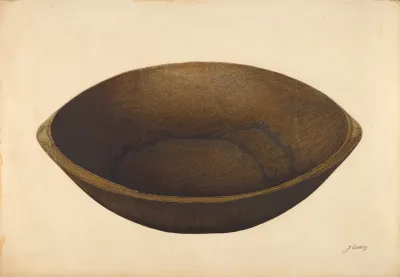 Maple Mixing Bowl