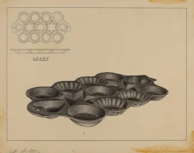 Maple Sugar Mold 2