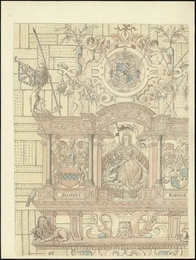 Maps Of Ghent Drawn In 1619 By Surveyor Jacq Horenbault Pl 01