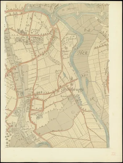 Maps Of Ghent Drawn In 1619 By Surveyor Jacq Horenbault Pl 05