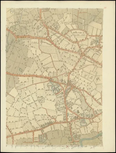 Maps Of Ghent Drawn In 1619 By Surveyor Jacq Horenbault Pl 13