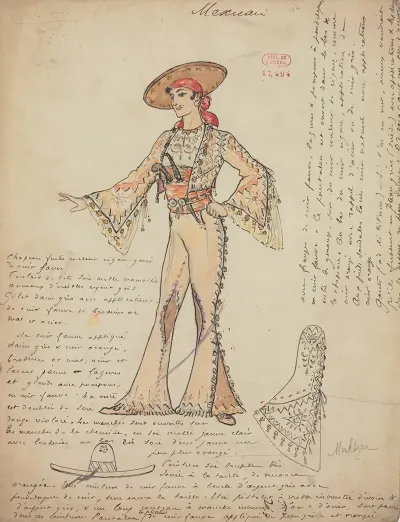 Maquettes De Costumes En M 13