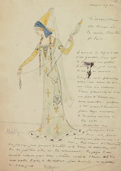 Maquettes De Costumes En M 16