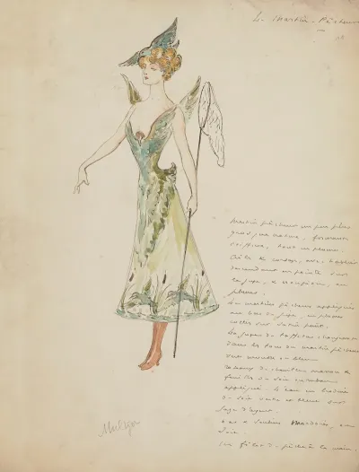 Maquettes De Costumes En M 18