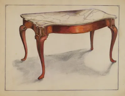 Marble Top Table