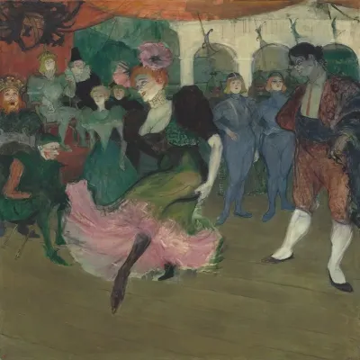 Marcelle Lender Dancing The Bolero In Chilperic