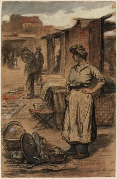 Marchande Et Marchand De Ferraille