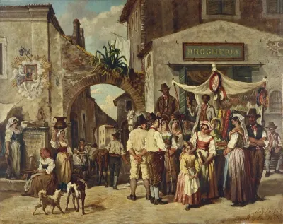 Marchands Ambulants A Tivoli