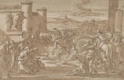 Marcus Curtius Leaping Into The Chasm 2