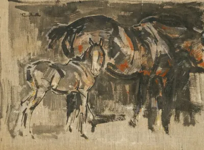 Mare And Foal