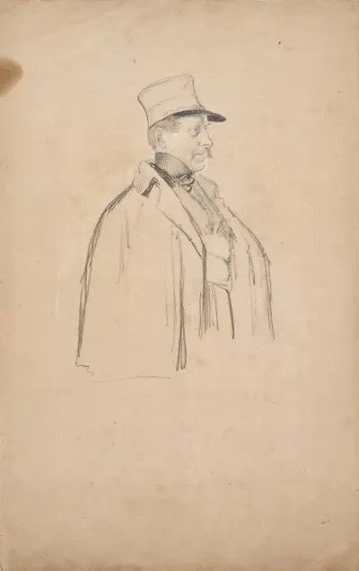 Margrave Maximilian Of Baden Hip Section