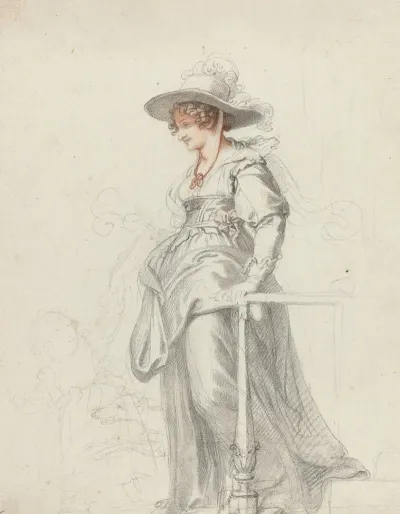 Maria Cosway With Her Daughter Louisa