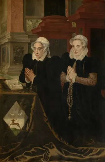 Maria De Deckere Second Wife Of Gillis De Smidt And Beatrix One Of Their Daughters