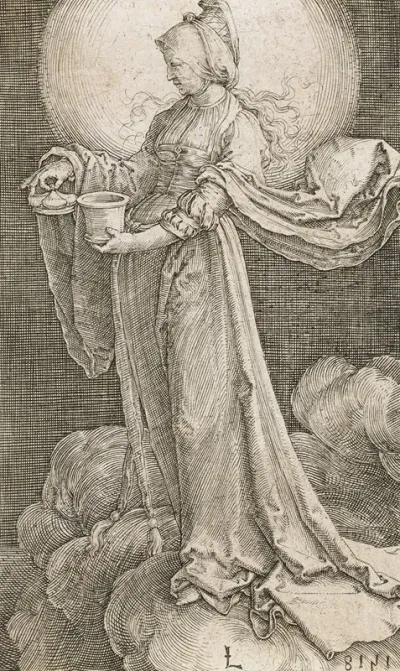 Maria Magdalena Auf Den Wolken