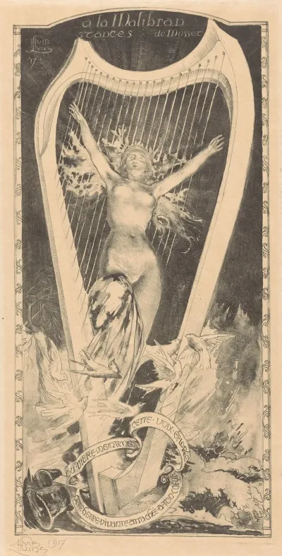 Maria Malibran Voor Harp