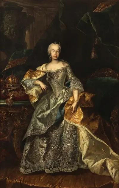 Maria Theresa As Queen Of Hungary 2