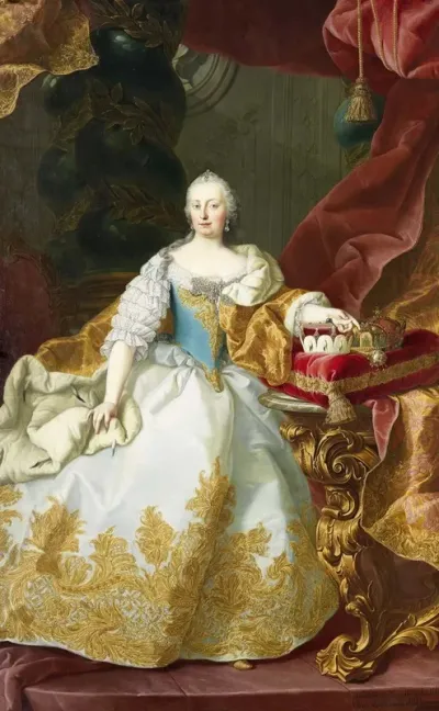 Maria Theresia Mit Joseph Ii Als Kind