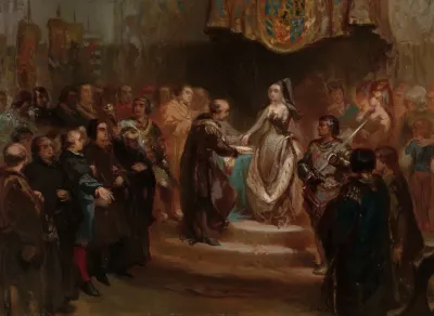Maria Van Bourgondie Verleent Het Groot Privilege Anno 1477