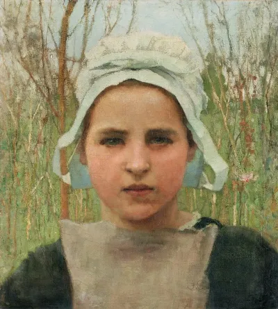 Marie A Peasant Girl Of Quimperle