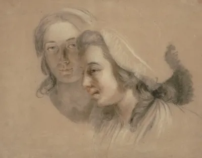 Marie Gabrielle Capet And Marie Marguerite Carreaux De Rosemond