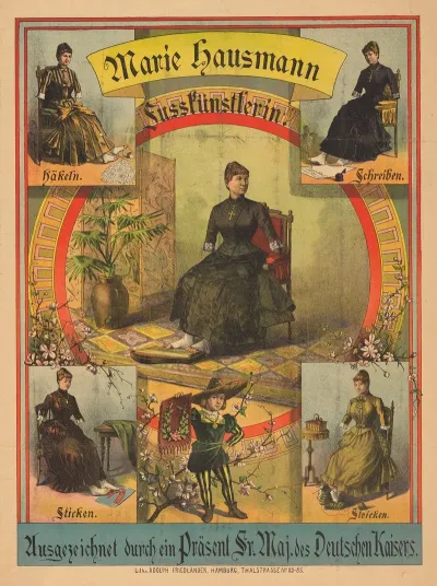 Marie Hausmann Fusskunstlerin