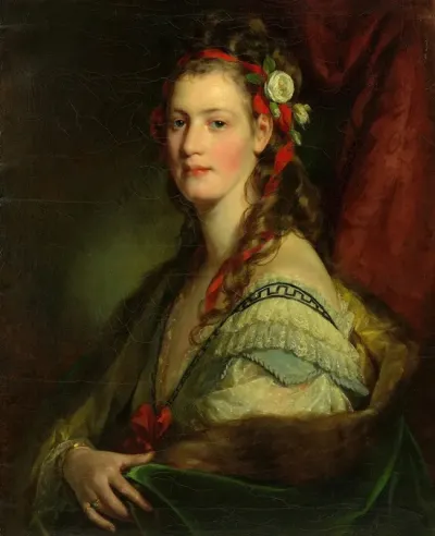 Marie Paterno Geb Nemetschke Spater Amerling Bzw Hoyos 4 Frau Des Kunstlers