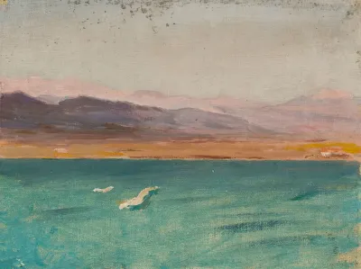 Marine Landscape From The Journey To Palestine