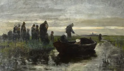 Marken Funeral Barge