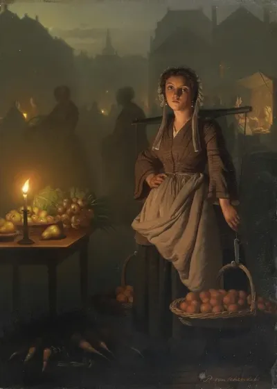 Market By Candlelight