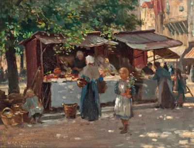 Market Day Bruges