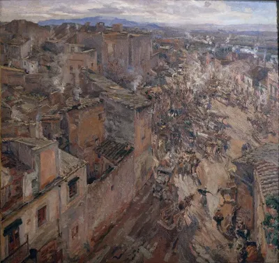 Market Day In Torroella