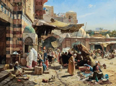 Market In Jaffa