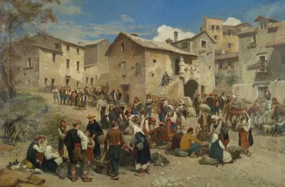 Market In Sarajevo