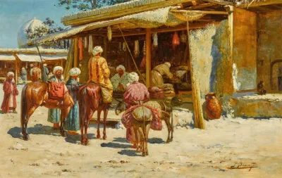 Market In Tashkent