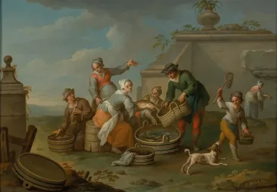 Market Scene 10