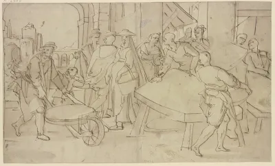 Market Scene 13