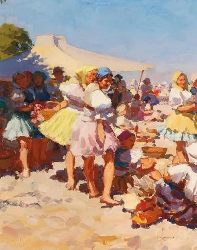 Market Scene 6