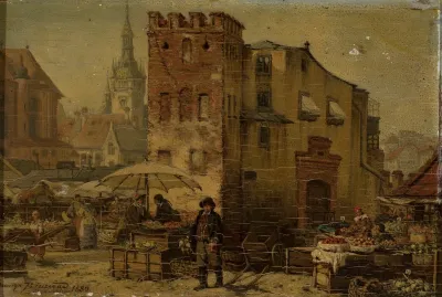 Marketplace In Munich
