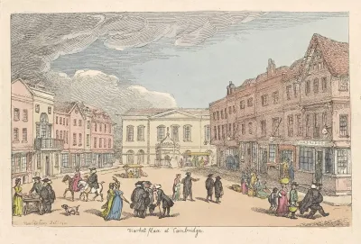 Markett Place At Cambridge