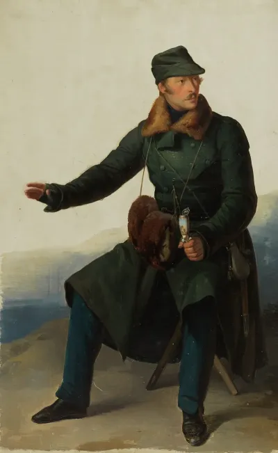Markgraf Wilhelm Von Baden Nach Links Gewendet