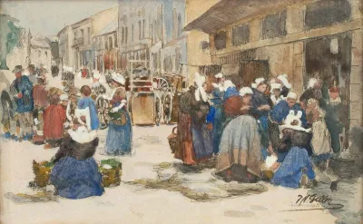 Markt In Concarneau