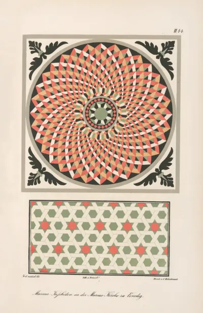 Marmor Fussboden In Der Marcus Kirche Zu Venedig 2