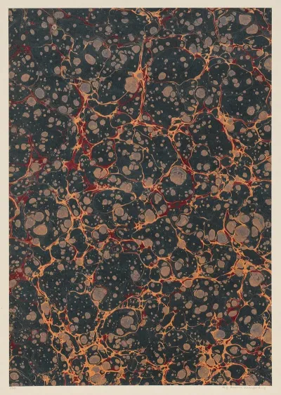 Marmorpapier Turkisch Marmor