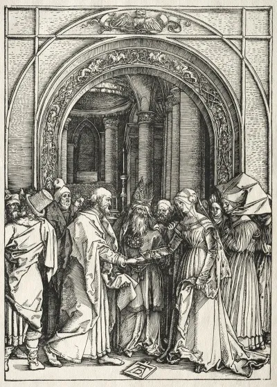 Marriage Of The Virgin And St Joseph